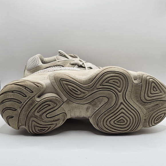 adidas Mens Yeezy 500 Lace Up Sneakers Shoes Casual - Picture 5 of 6